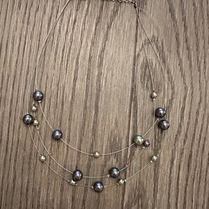 Elegant Multi-Strand Pearl Necklace